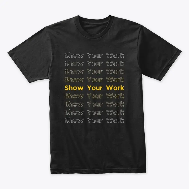 Show Your Work